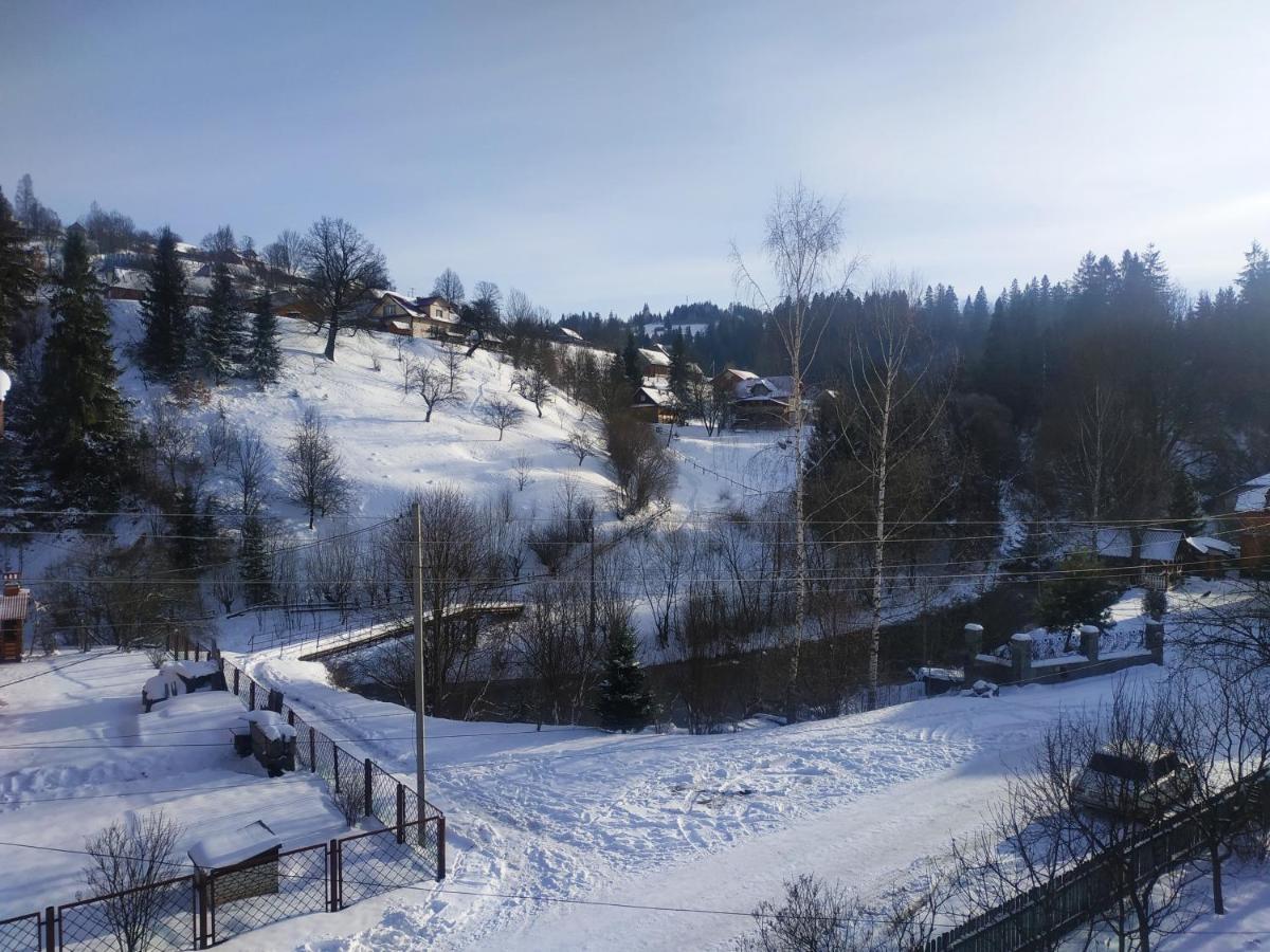 Ніч Над Карпатами Hotel Slavske Buitenkant foto